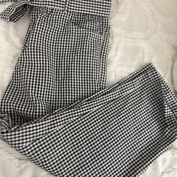 Sincerely Jules Black and White Checkered Capris - Picture 7 of 9